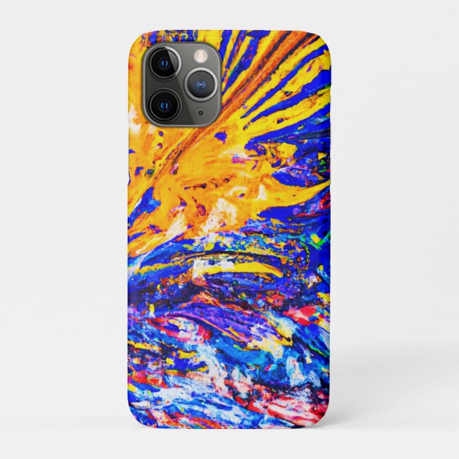 Colourful Abstract Pattern Case-Mate iPhone Case (Back)