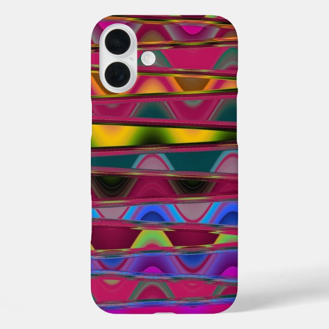 Colourful abstract pattern  Case-Mate iPhone case (Back)