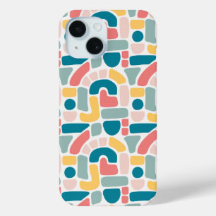 Colourful Abstract Pattern iPhone 15 Case