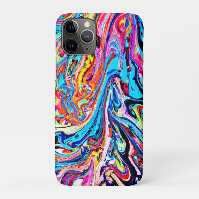 Colourful Abstract Pattern Case-Mate iPhone Case (Back)