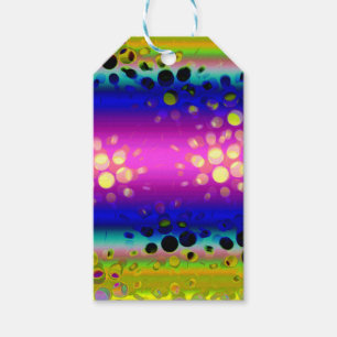 Colourful Abstract Pattern Gift Tags
