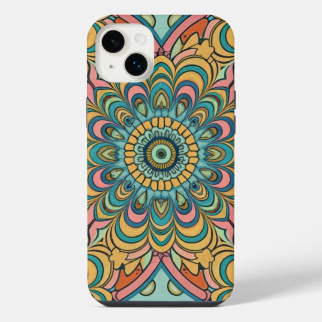 Colourful Abstract Pattern iPhone Case (Back)