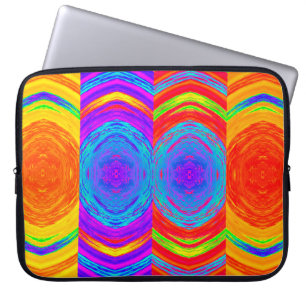 Colourful Abstract Pattern Laptop Sleeve