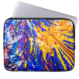 Colourful Abstract Pattern Laptop Sleeve