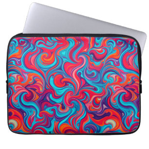 Colourful Abstract Pattern Laptop Sleeve
