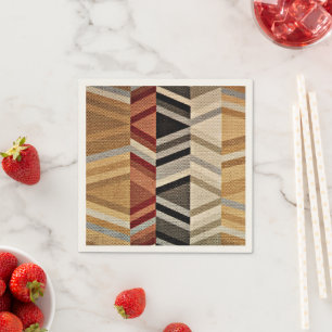 Colourful Abstract Pattern Napkin