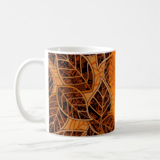 Colourful abstract patternmodern,abstract,art,arti coffee mug (Left)