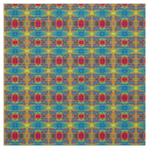 Colourful Abstract Patterns Fabric