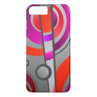 Colourful Abstract Pop Art Geometric Pattern