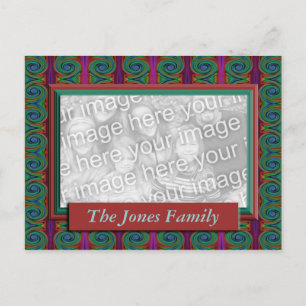 Colourful Abstract Postcard