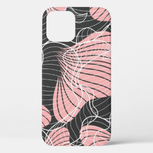 Colourful abstract, seamless artistic pattern. iPhone 12 case