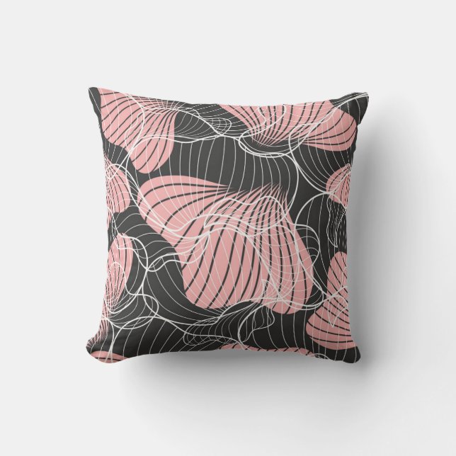 Colourful abstract, seamless artistic pattern. cushion (Front)