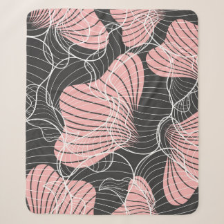Colourful abstract, seamless artistic pattern. sherpa blanket
