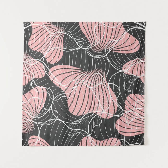 Colourful abstract, seamless artistic pattern. tapestry (Front)