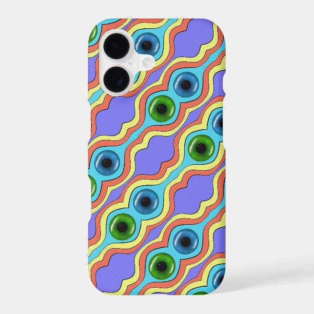 Colourful Abstract Seamless Hand Drawn Pattern  (Back)