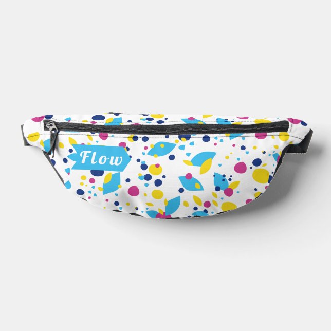 Colourful abstract shapes. bum bags (Lay Down)