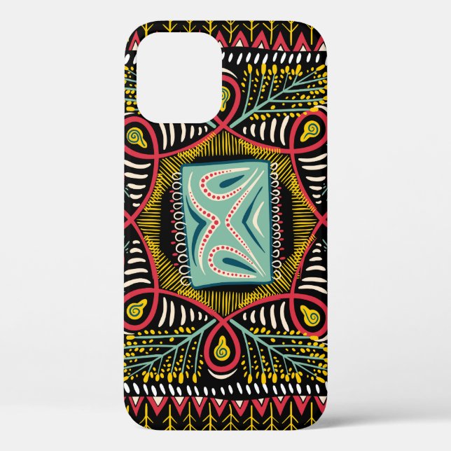 Colourful abstract: square pocket design. Case-Mate iPhone case (Back)
