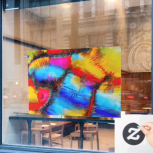 Colourful Abstract Stich Pattern
