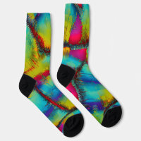 Colourful Abstract Stich Pattern