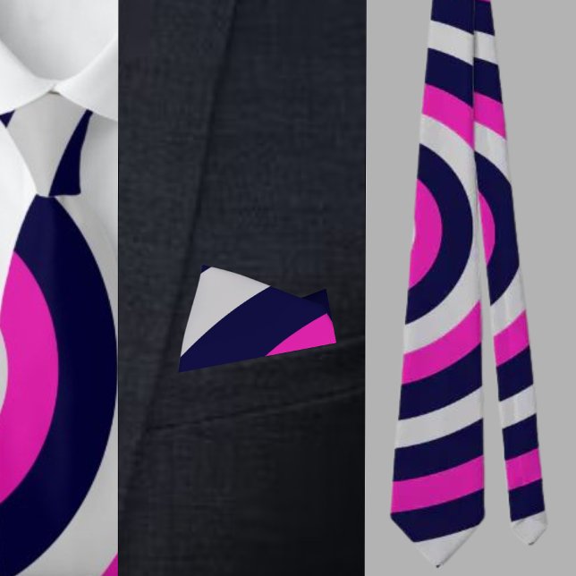 Colourful Abstract Stripes Pattern          Tie (Creator Uploaded)