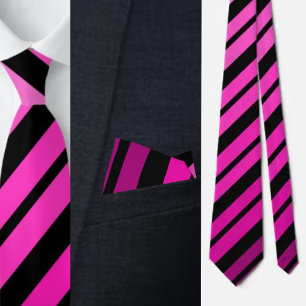 Colourful Abstract Stripes Pattern          Tie