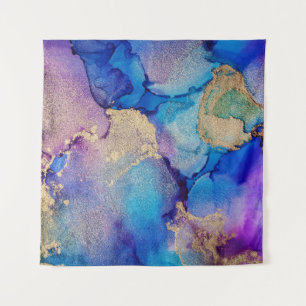 Colourful Abstract: Textured Oil Painting. Tapestry