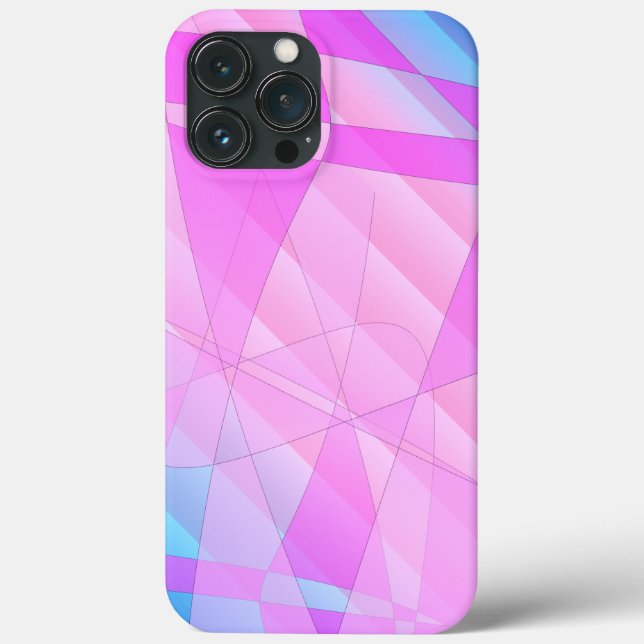 Colourful Abstract Textures iPhone Case (Back)