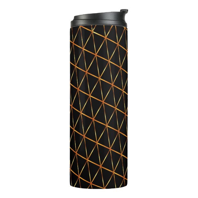 Colourful Abstract   Thermal Tumbler (Rotated Left)