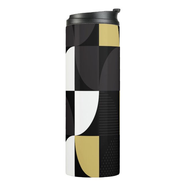 Colourful Abstract    Thermal Tumbler (Rotated Left)