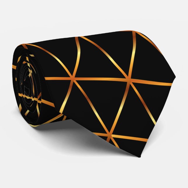 Colourful Abstract    Tie (Rolled)