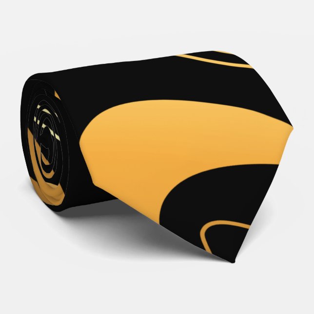 Colourful Abstract Tie (Rolled)