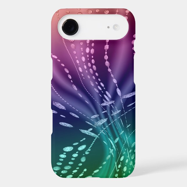 Colourful Abstract Tough iPhone 6 Plus Case (Back)
