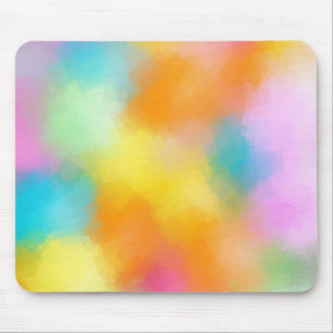 Colourful Abstract Trendy Modern Custom Template Mouse Pad