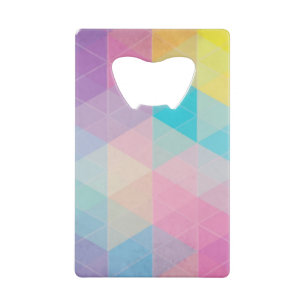 Colourful abstract triangles background