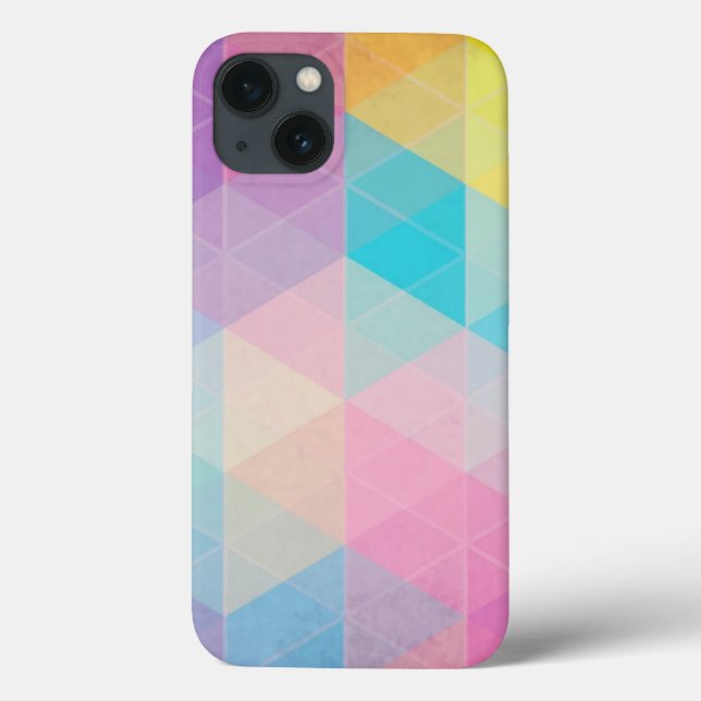 Colourful abstract triangles background Case-Mate iPhone case (Back)