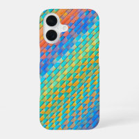 Colourful Abstract Woven Digital Pattern