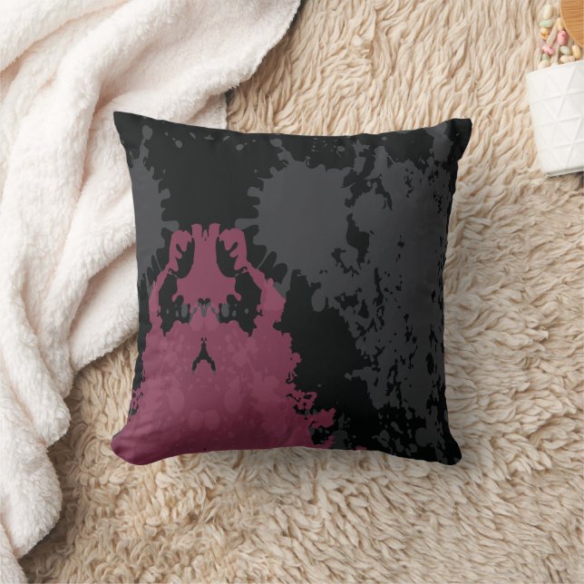 Colourful Abstractions: A Fusion of Splashes Cushion (Blanket)