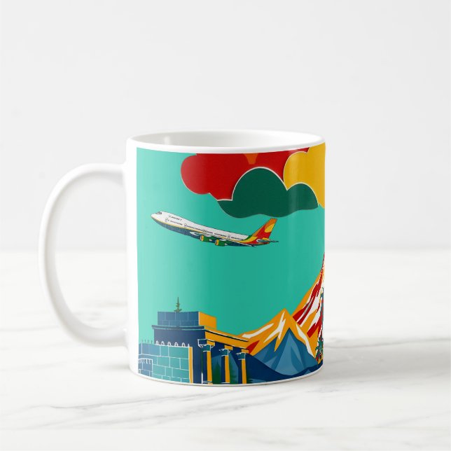 Colourful Adventures Coffee Mug (Left)