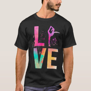 Colourful Aerobics Mum  Aerobics T-Shirt