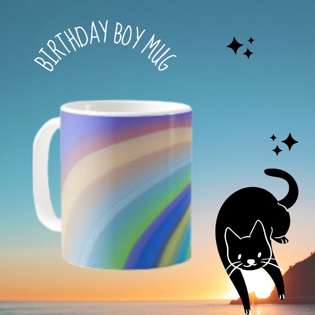 Colourful Aesthetic Arrangement  Pattern Coffee Mu Mug (Creator Uploaded)