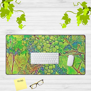Colourful Aesthetic Travel Tuscany Trendy Desk Mat