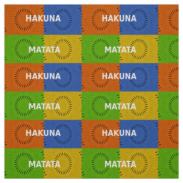 Colourful African Stylish Design Fabric (Swatch)