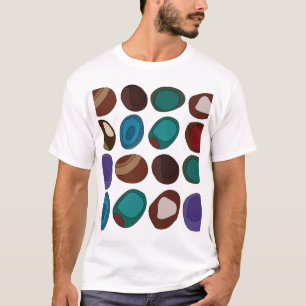 Colourful Agate Stone Crystal Healer T-Shirt