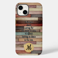 Colourful Aged Wood Pallet Quote Monogram