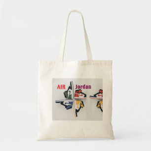  colourful Air Jordan 1, Sneaker Collection,  Tote Bag