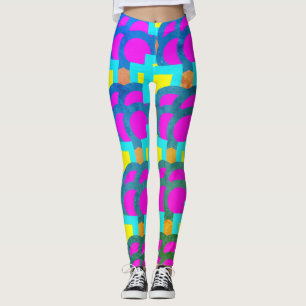 Colourful All-Over-Print Leggings