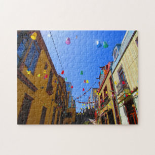 colourful alley jigsaw puzzle