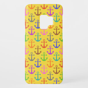 Colourful Anchor Pattern Retro Nautical Case-Mate Samsung Galaxy S9 Case