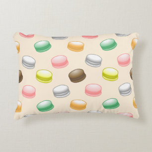 Colourful and Beautiful Macarons Decorative Cushion