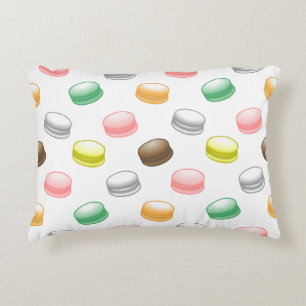 Colourful and Beautiful Macarons Decorative Cushion